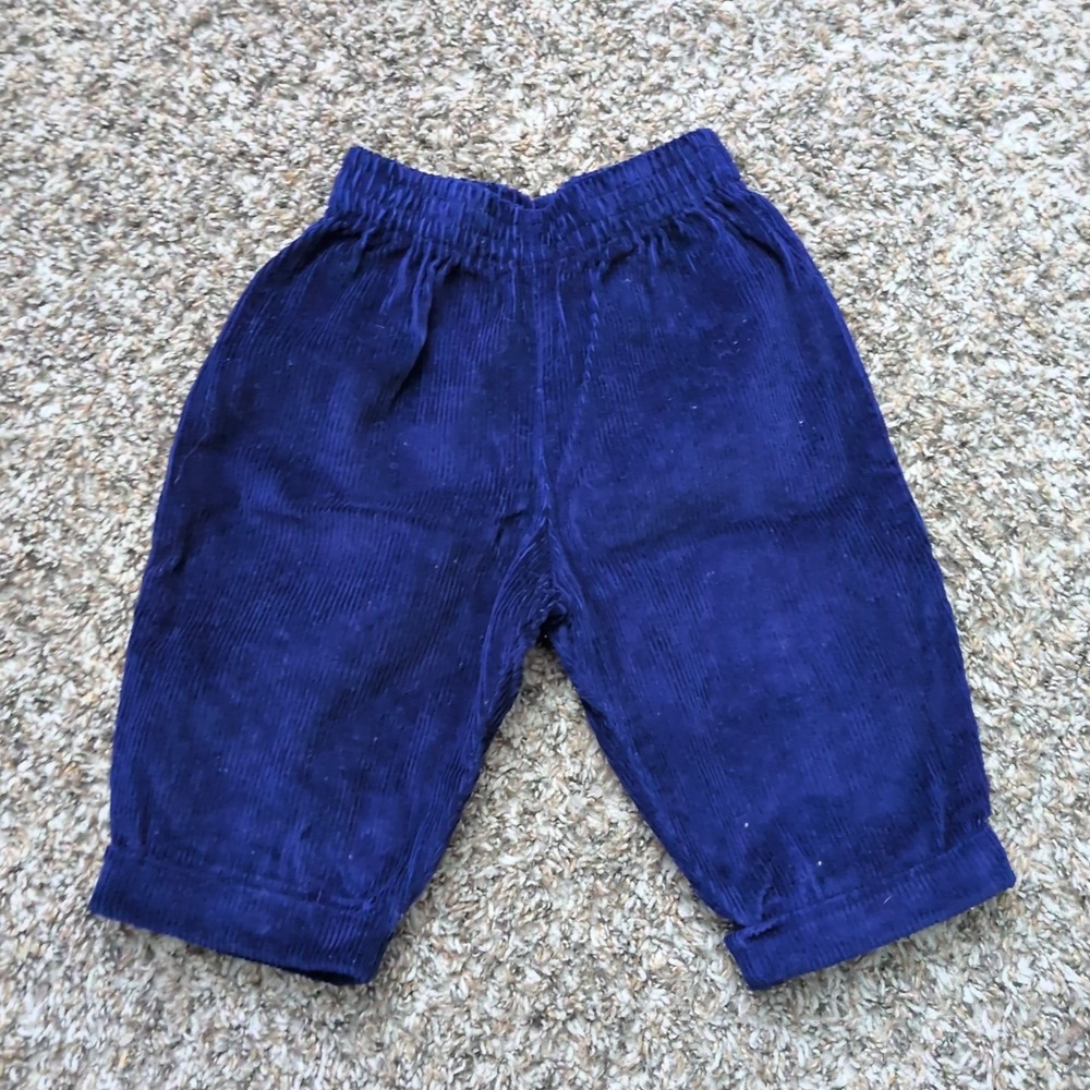 Vintage Electric Kids Pants Blue Size 6/9 Months